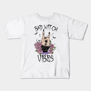 Bad Witch Vibes Kids T-Shirt